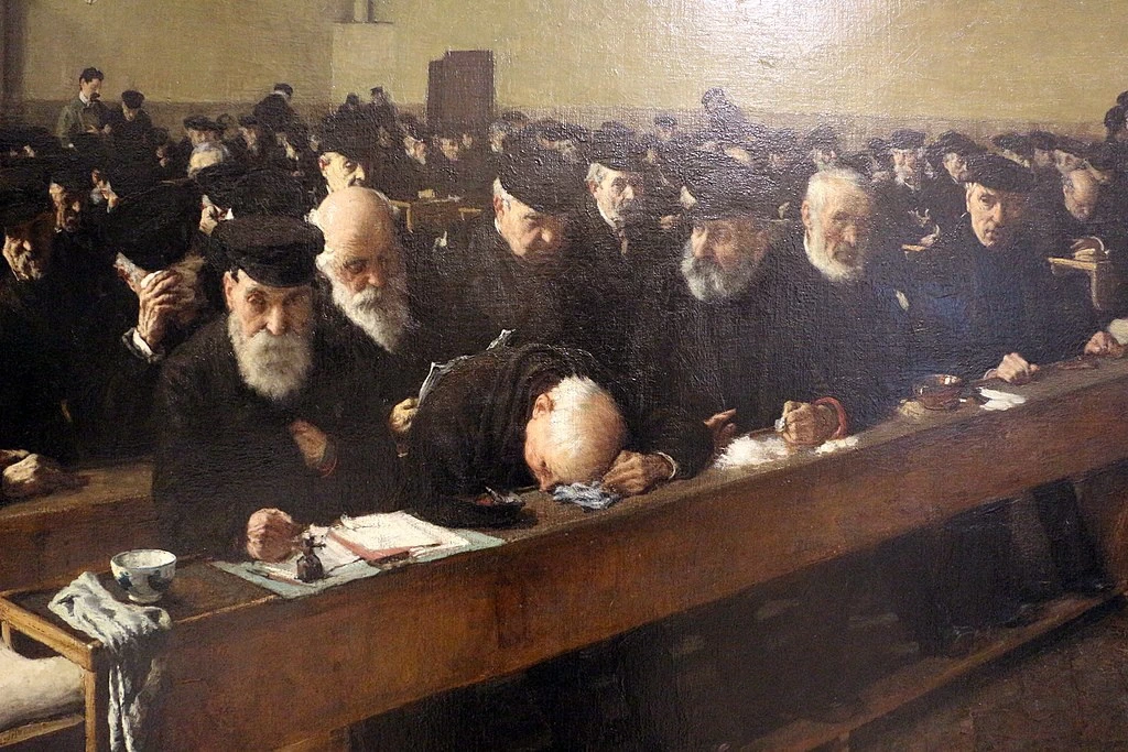 Giorni ultimi - Civica Galleria d'Arte Moderna, Milano, dettaglio 1